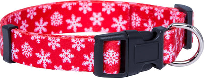 American Flag Dog Collar- Red White and Blue- Patriotic Collars for 4Th of July, USA- Adjustable Small, Medium, Large Breed Dogs (Medium, Flag I)