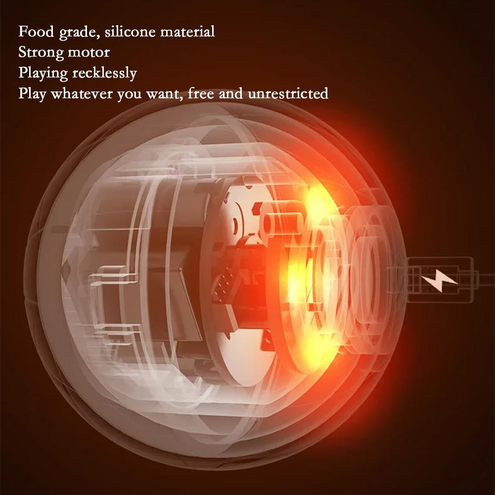 Smart Dog Toy Ball Electronic Interactive Pet Toy Moving Ball USB Automatic Moving Bouncing for Puppy Birthday Gift Cat Product