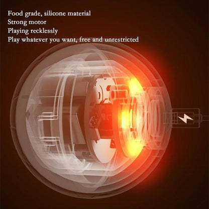 Smart Dog Toy Ball Electronic Interactive Pet Toy Moving Ball USB Automatic Moving Bouncing for Puppy Birthday Gift Cat Product