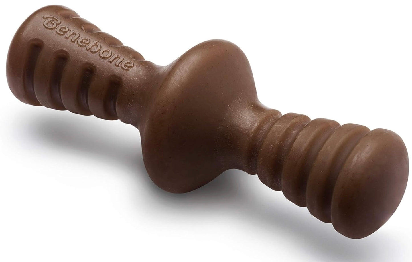 Zaggler Rolling Dog Chew Toy for Aggressive Chewers, Real Chicken, Made in USA, Medium